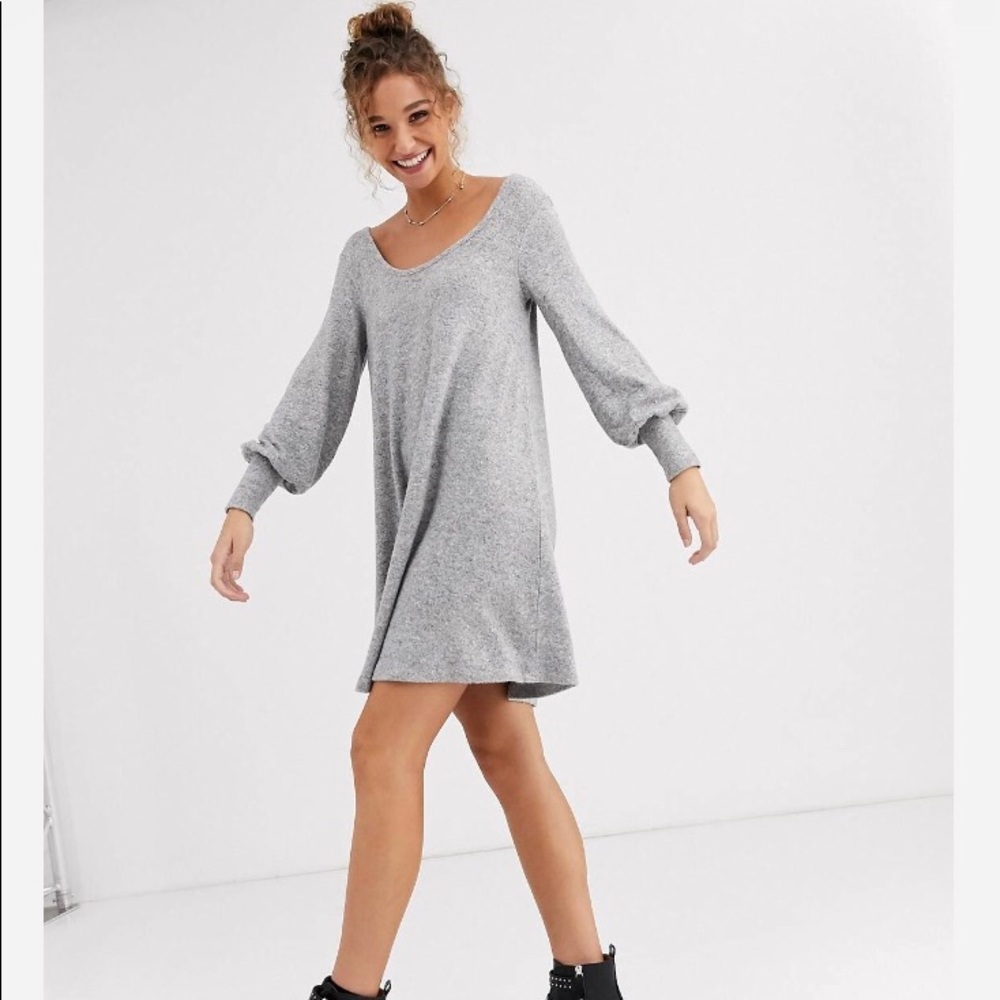 ASOS DESIGN! Super soft mini smock dress!